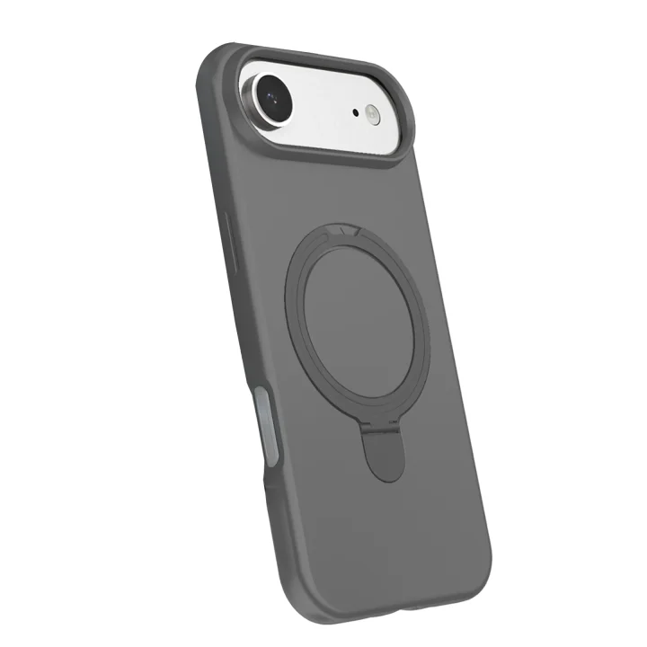 Mey İthalat®  Apple iPhone 17 Air Regal Magsafe Standlı Kapak - Titan Gri