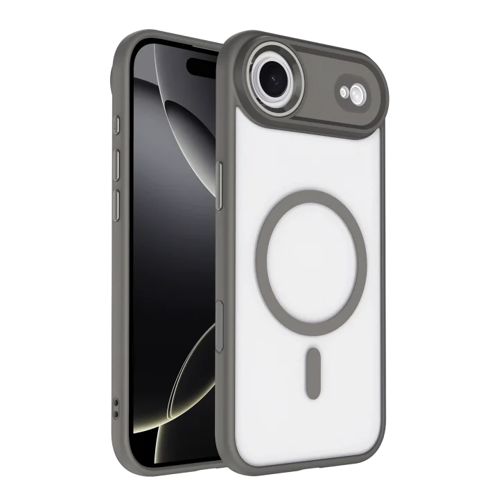 Mey İthalat®   iPhone 17 Air Terea Magsafe Kapak - Gri