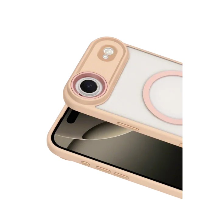 Mey İthalat®   iPhone 17 Air Terea Magsafe Kapak - Pembe
