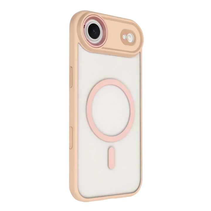 Mey İthalat®   iPhone 17 Air Terea Magsafe Kapak - Pembe