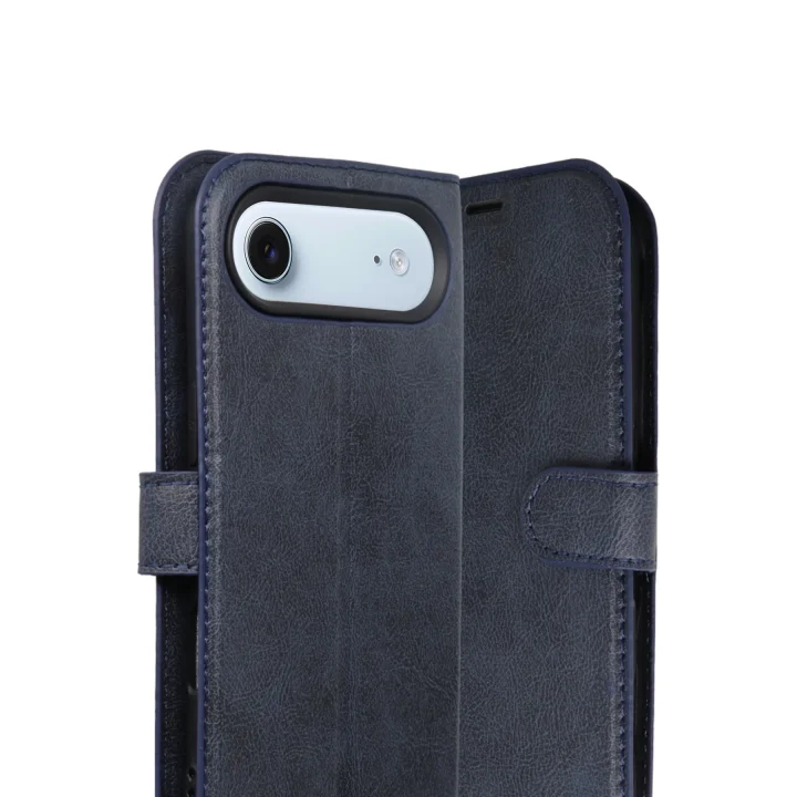 Mey İthalat®  Apple iPhone 17 Air Trend S Plus Kapaklı Kılıf - Lacivert