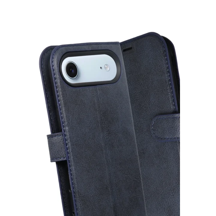 Mey İthalat®  Apple iPhone 17 Air Trend S Plus Kapaklı Kılıf - Lacivert