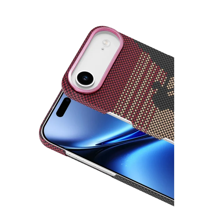 Mey İthalat®  Apple iPhone 17 Air Vega Magsafe Kapak - Kırmızı