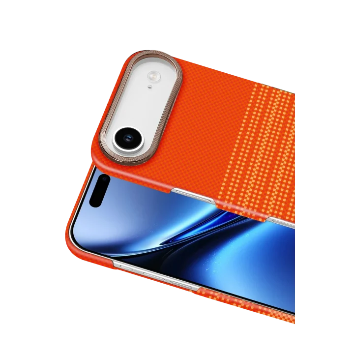 Mey İthalat®  Apple iPhone 17 Air Vega Magsafe Kapak - Sarı