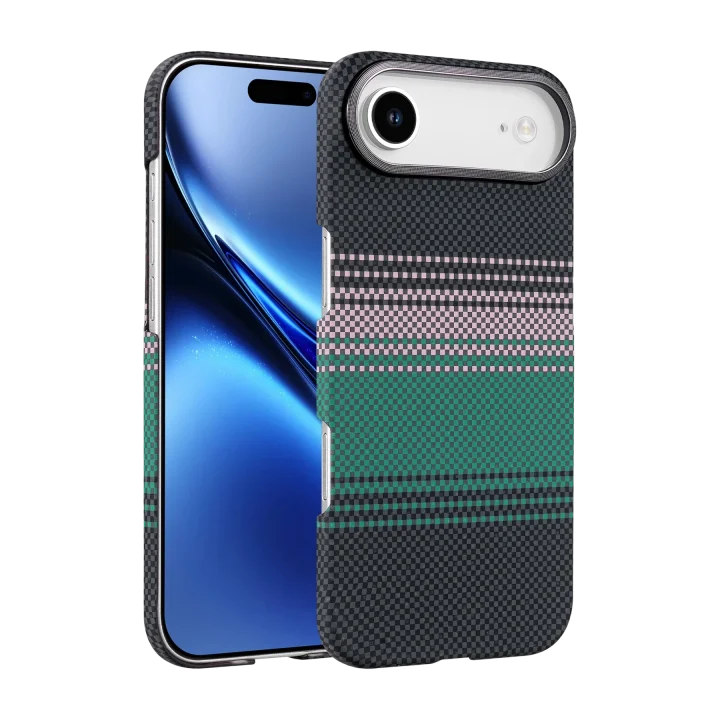 Mey İthalat®  Apple iPhone 17 Air Vega Magsafe Kapak - Yeşil