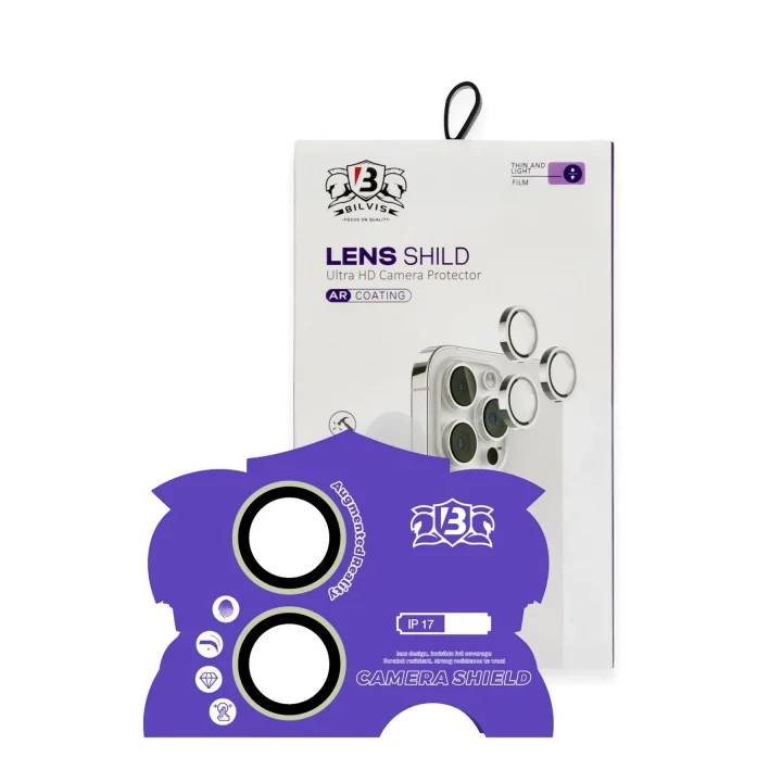 Mey İthalat®  Apple iPhone 17 Bilvis Titan Kamera Lens - Açık Yeşil