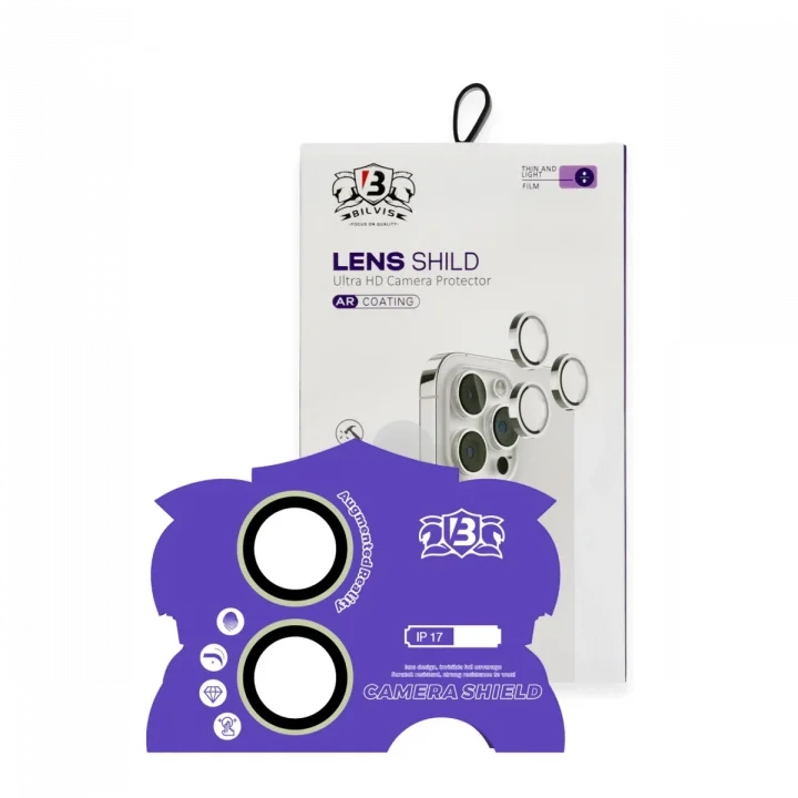 Mey İthalat®  Apple iPhone 17 Bilvis Titan Kamera Lens - Açık Yeşil