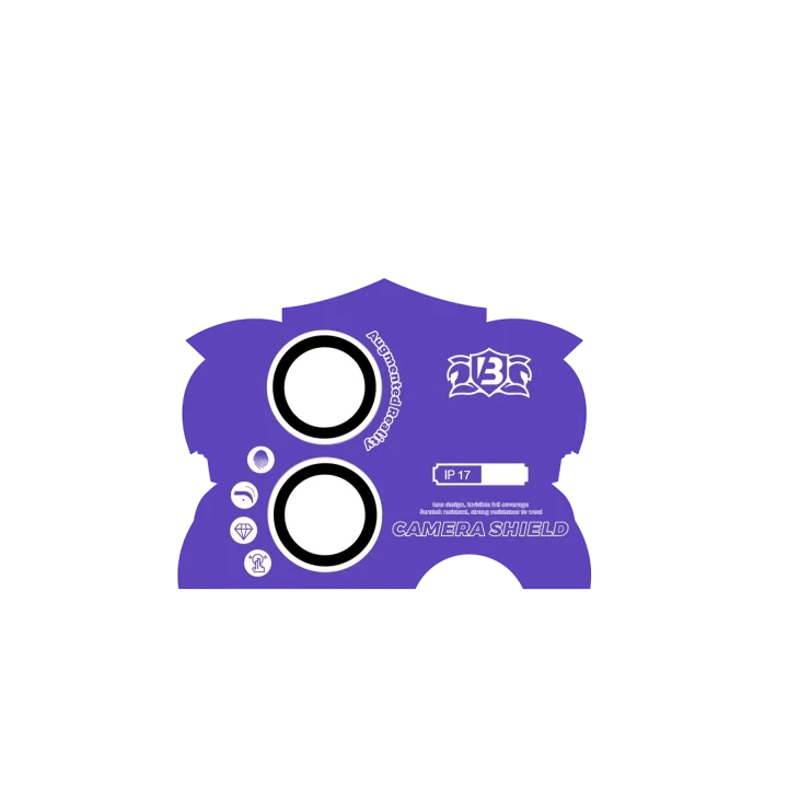 Mey İthalat®  Apple iPhone 17 Bilvis Titan Kamera Lens - Gümüş