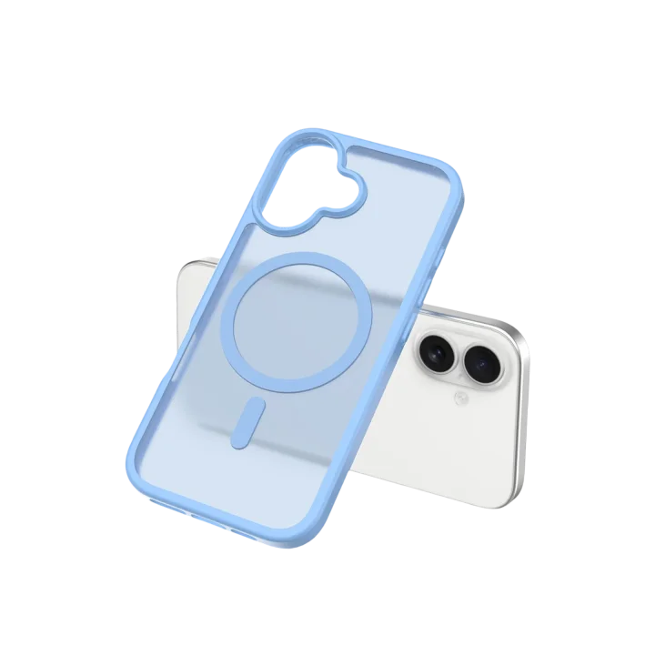 Mey İthalat®   iPhone 17 Jota Magsafe Kapak - Açık Mavi