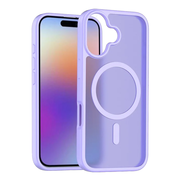 Mey İthalat®  Apple iPhone 17 Jota Magsafe Kapak - Lila