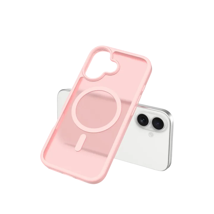 Mey İthalat®   iPhone 17 Jota Magsafe Kapak - Pudra