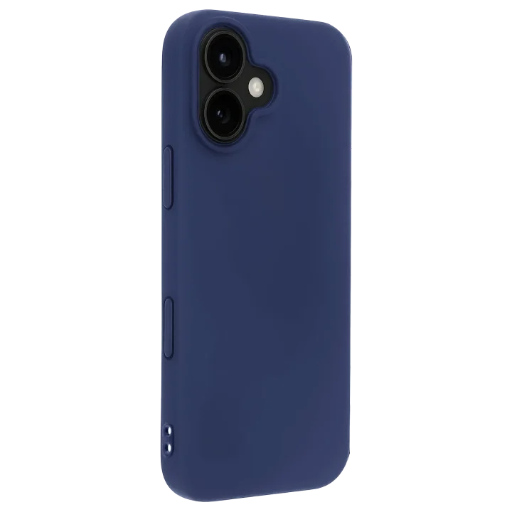 Mey İthalat®  Apple iPhone 17 Nano içi Kadife Silikon - Lacivert