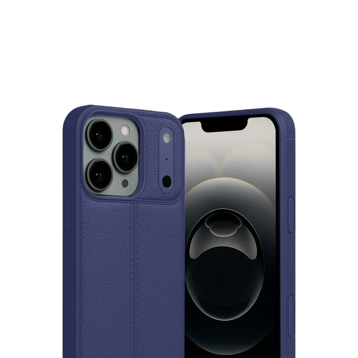 Mey İthalat®  Apple iPhone 17 Pro Auto Focus Kapak - Lacivert