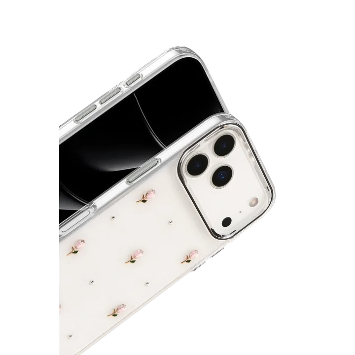 Mey İthalat®   iPhone 17 Pro Fiyonk Desenli Kapak - Desen 6