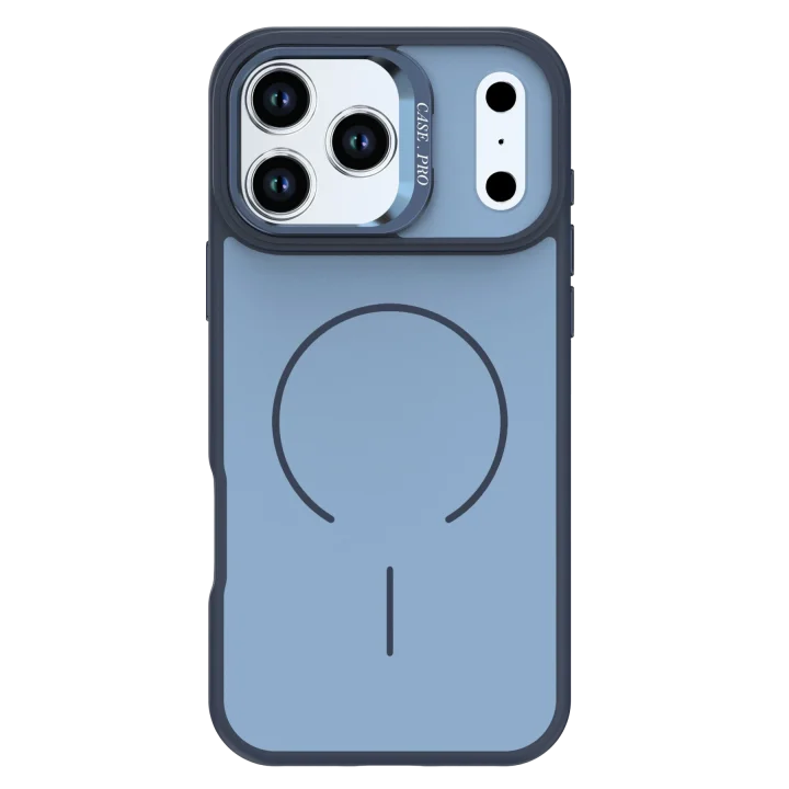 Mey İthalat®  Apple iPhone 17 Pro Flexa Magsafe Kapak - Mavi