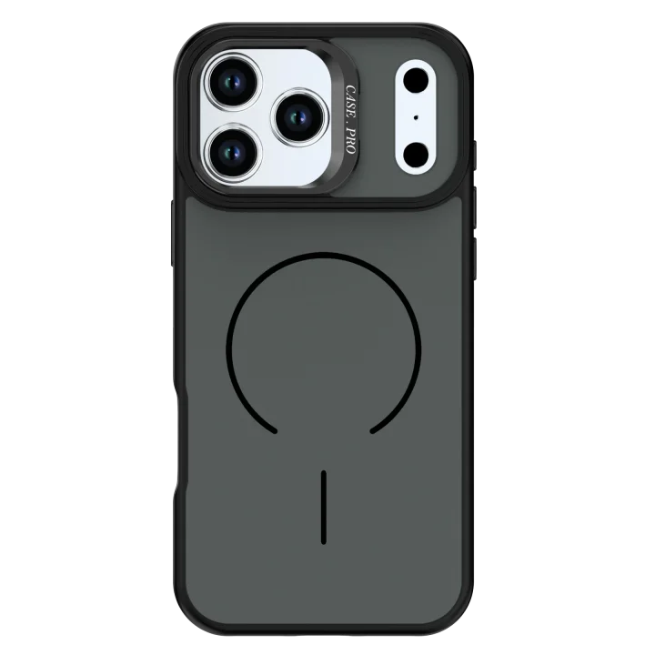 Mey İthalat®  Apple iPhone 17 Pro Flexa Magsafe Kapak - Siyah