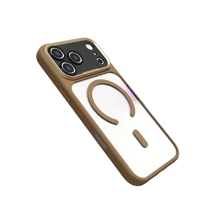 Mey İthalat®   iPhone 17 Pro Hazar Magsafe Kapak - Gold
