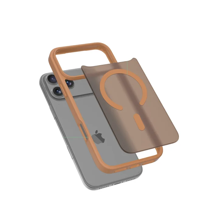 Mey İthalat®   iPhone 17 Pro Jota Magsafe Kapak - Çöl Titanyum