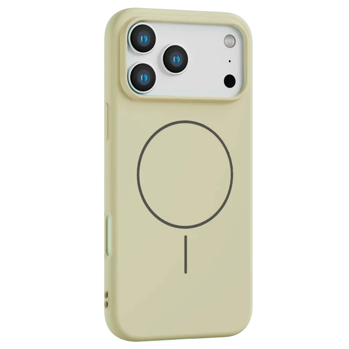 Mey İthalat®   iPhone 17 Pro Jully Magsafe Kapak - Bej
