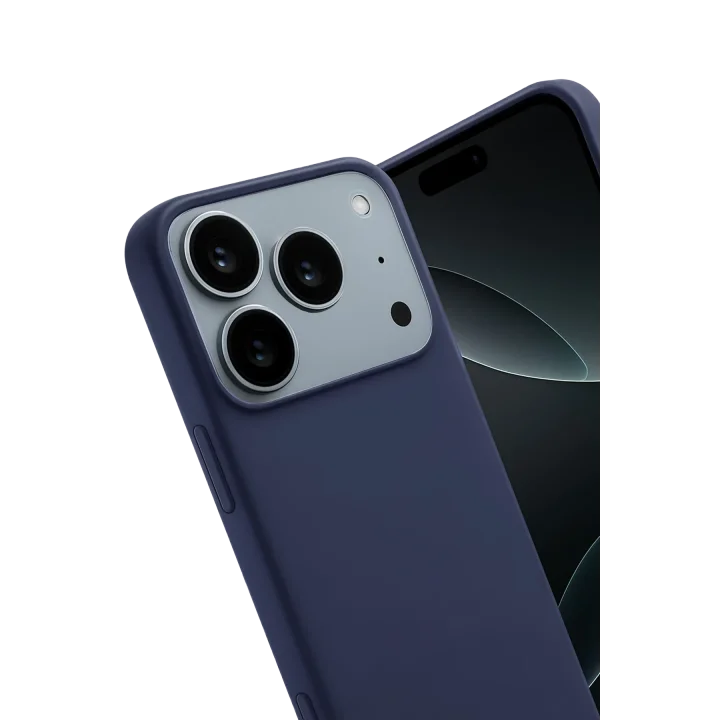 Mey İthalat®   iPhone 17 Pro Max First Silikon - Lacivert