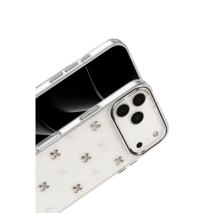 Mey İthalat®  Apple iPhone 17 Pro Max Fiyonk Desenli Kapak - Desen 8