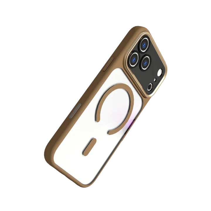 Mey İthalat®   iPhone 17 Pro Max Hazar Magsafe Kapak - Gold