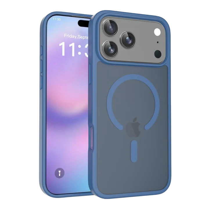 Mey İthalat®  Apple iPhone 17 Pro Max Jota Magsafe Kapak - Lacivert