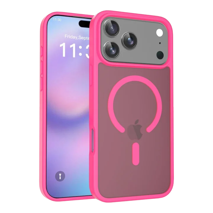 Mey İthalat®   iPhone 17 Pro Max Jota Magsafe Kapak - Rose