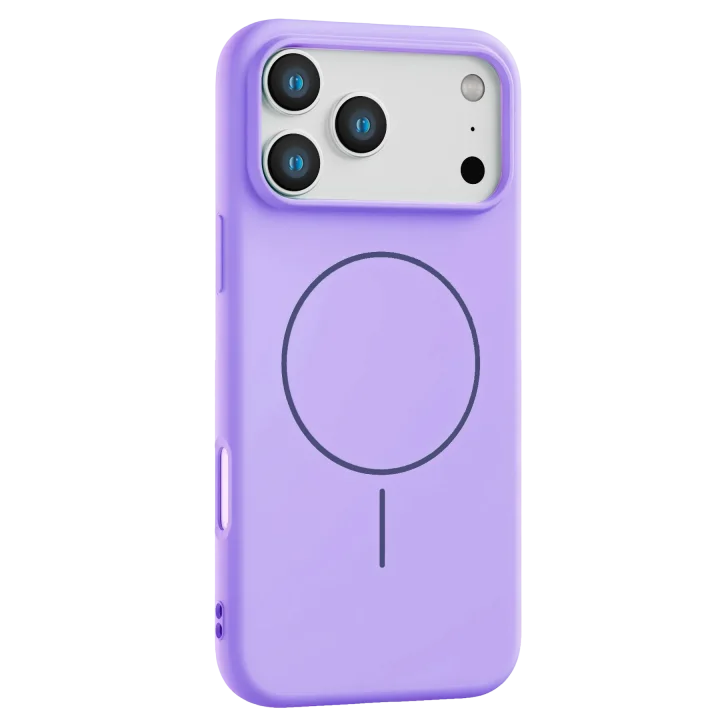 Mey İthalat®   iPhone 17 Pro Max Jully Magsafe Kapak - Lila