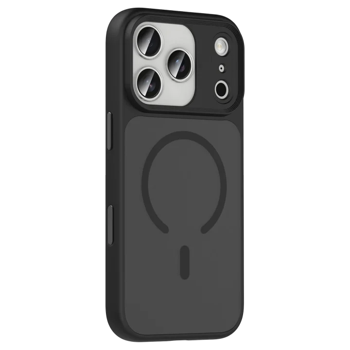 Mey İthalat®   iPhone 17 Pro Max Megane Magsafe Kapak - Siyah