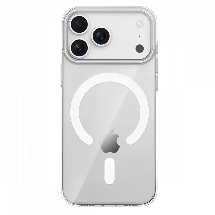 Mey İthalat®   iPhone 17 Pro Max PC Blank Magsafe Kapak - Şeffaf