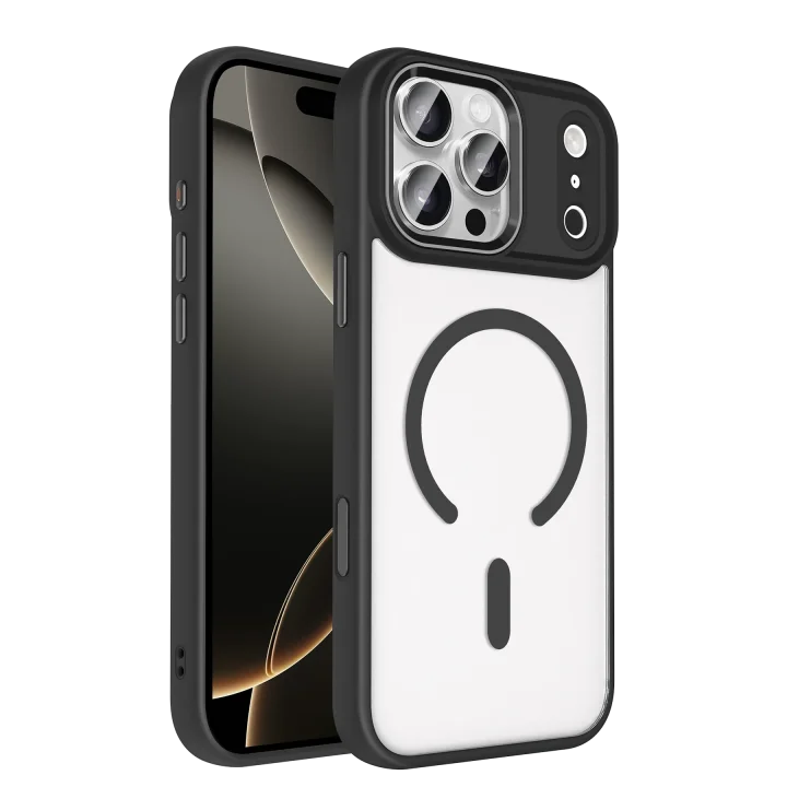 Mey İthalat®   iPhone 17 Pro Max Terea Magsafe Kapak - Siyah