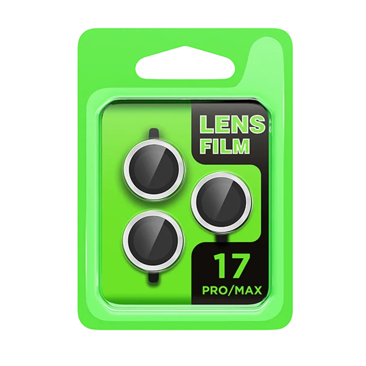 Mey İthalat®  Apple iPhone 17 Pro Raze Metal Kamera Lens - Gümüş