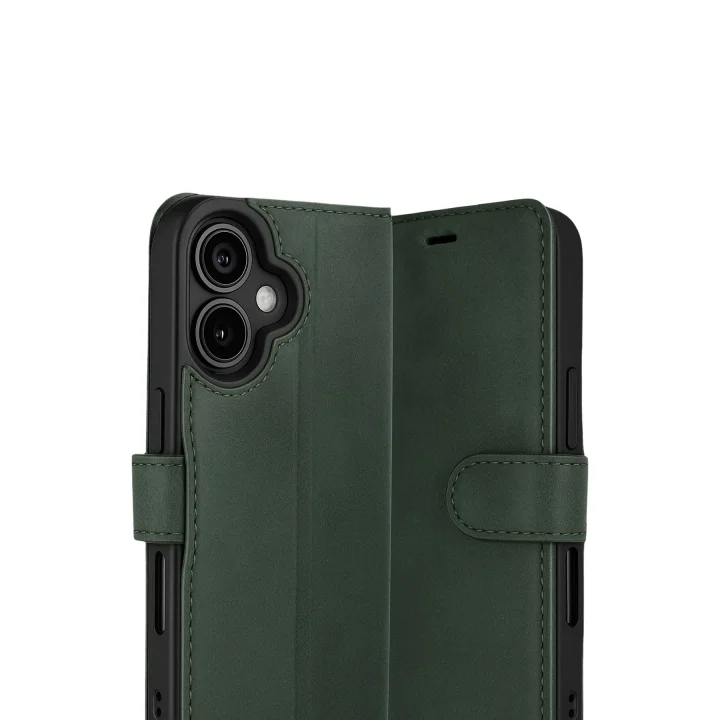 Mey İthalat®  Apple iPhone 17 Trend S Plus Kapaklı Kılıf - Yeşil