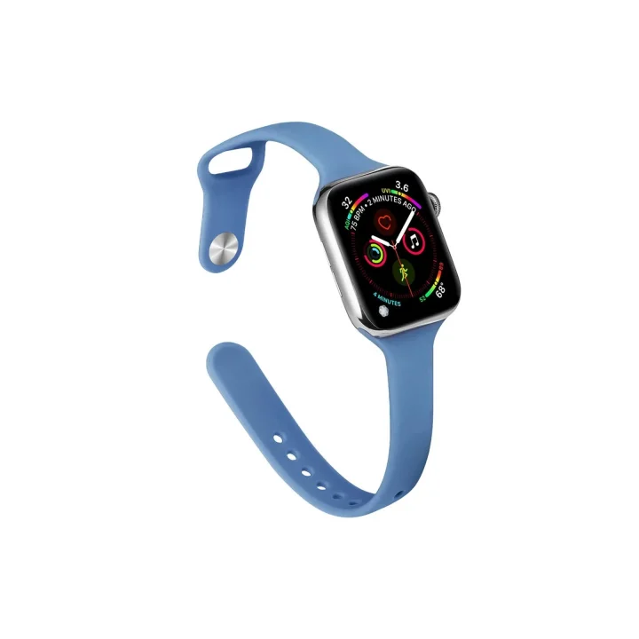 Mey İthalat®  Apple Watch 38mm Klasik Kordon - Koyu Mavi