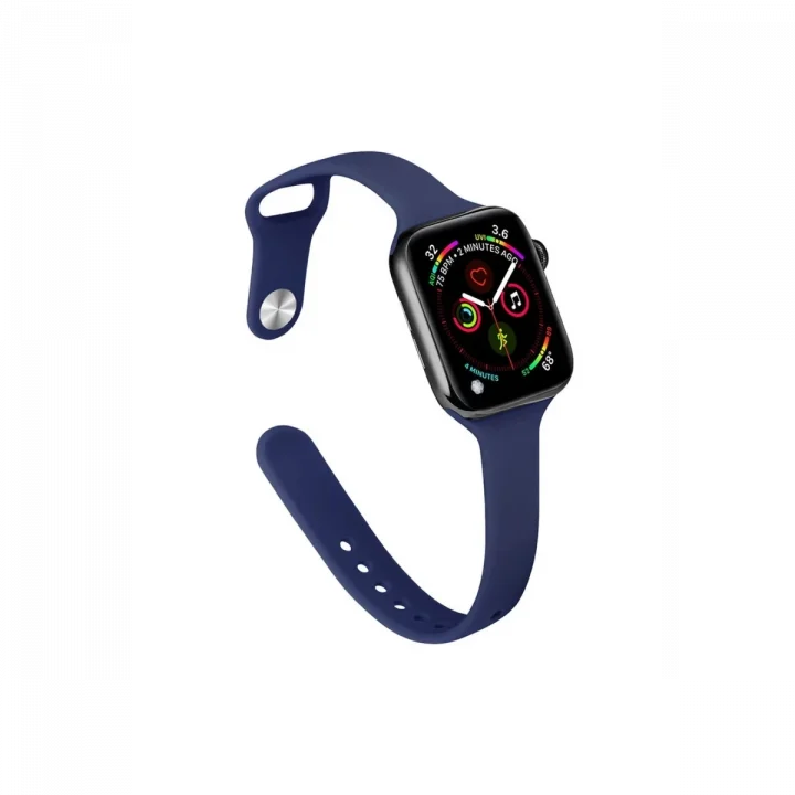 Mey İthalat®  Apple Watch 38mm Klasik Kordon - Lacivert