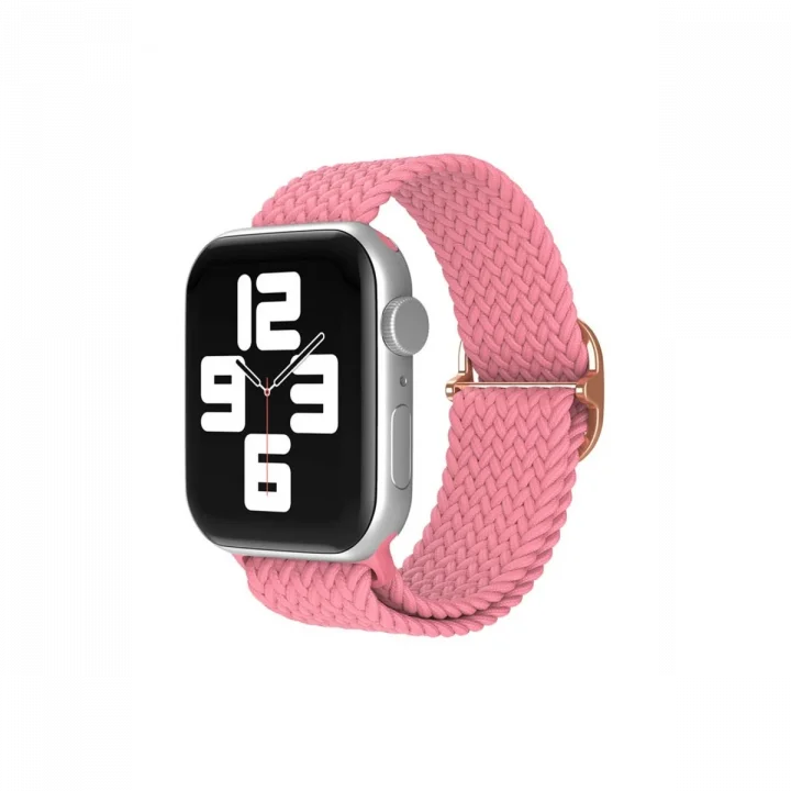 Mey İthalat®   Watch 38mm Star Kordon - Pembe