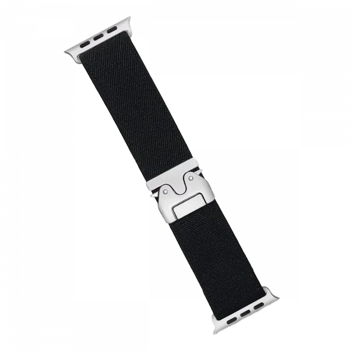 Mey İthalat®  Apple Watch 42mm Forest Kumaş Kordon - Siyah