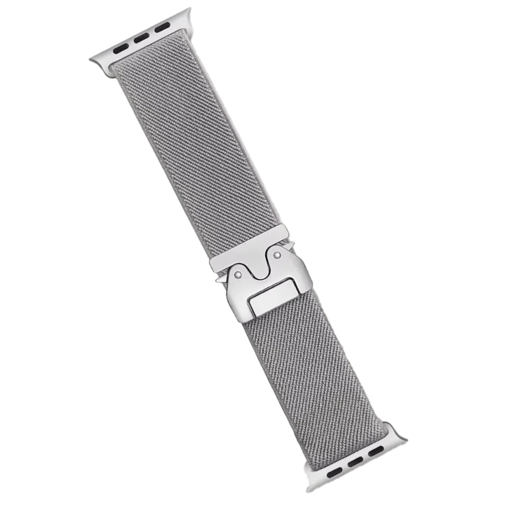 Mey İthalat®  Apple Watch 42mm Forest Kumaş Kordon - Titan Gri