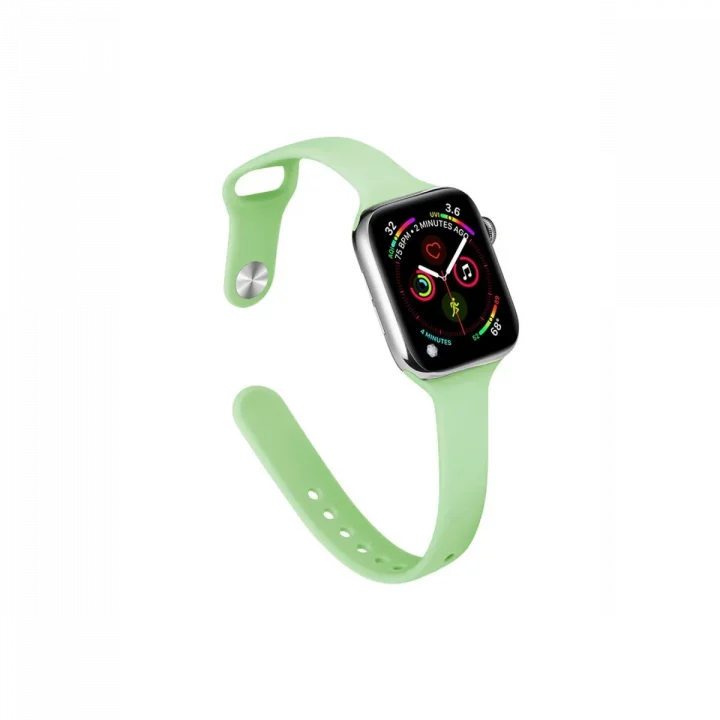 Mey İthalat®  Apple Watch 42mm Klasik Kordon - Su Yeşili
