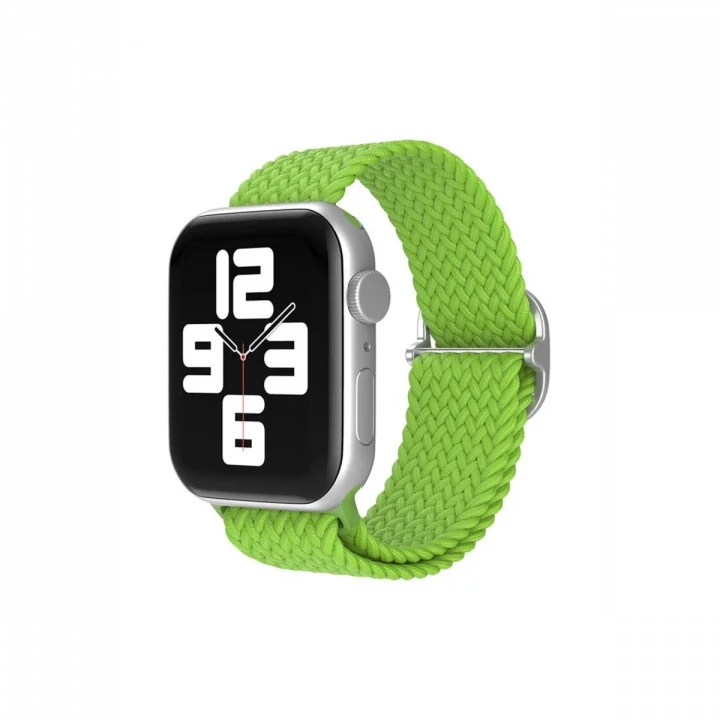 Mey İthalat®  Apple Watch 42mm Star Kordon - Açık Yeşil