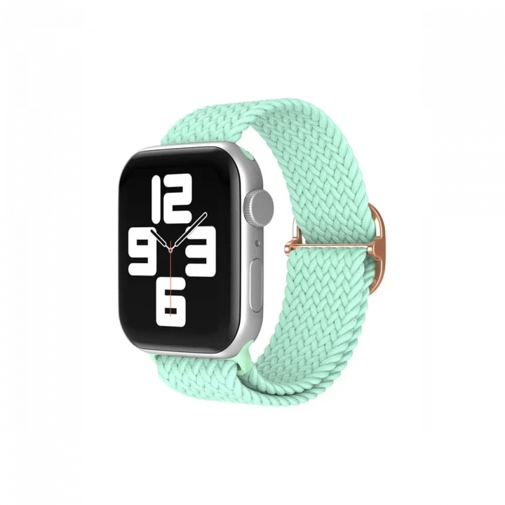Mey İthalat®  Apple Watch 42mm Star Kordon - Turkuaz