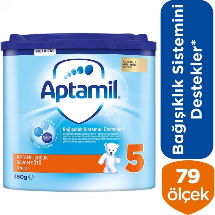 Mey İthalat®   Çocuk Devam Sütü Maması No5 2 Yaş+ 350 Gr
