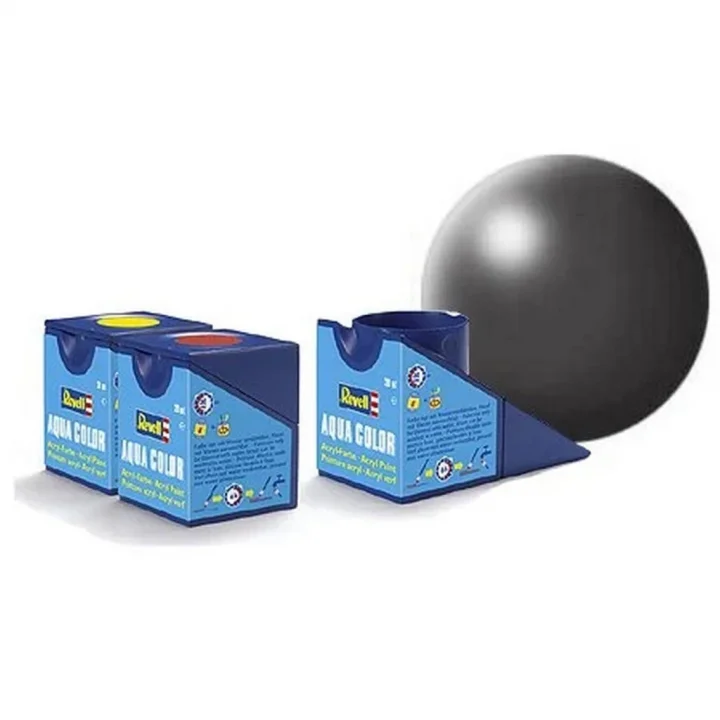 Mey İthalat® Aqua Color Dark Grey - Silk Boya- 18 ml