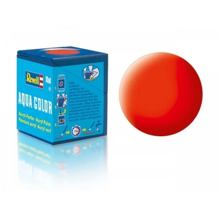 Mey İthalat® Aqua Color Luminous Orange - Mat Boya- 18 ml