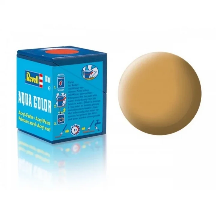 Mey İthalat® Aqua Color Ochre Brown - Mat Boya- 18 ml