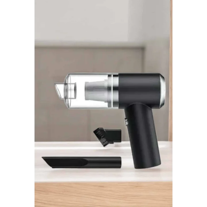 Mey İthalat® Araç İçi Süpürge Filtreli Şarjlı Süpürge Vakumlu Yıkanabilir