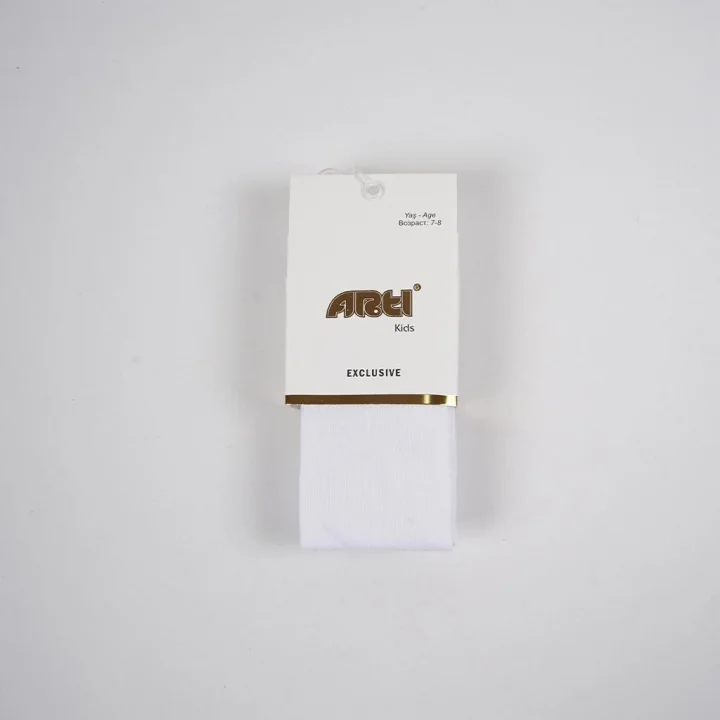 Mey İthalat®   Düz Külotlu Çorap 300183 Beyaz