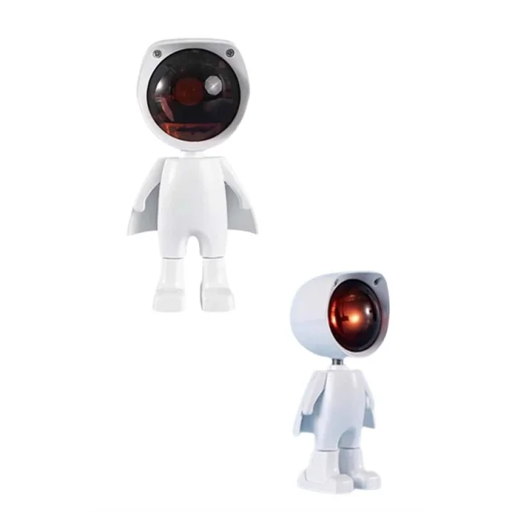 Mey İthalat® Astronot Işık Projektörü Gökkuşağı Projeksiyon Gece Lambası Hediyelik