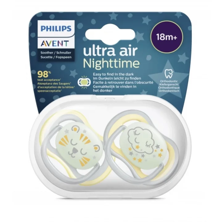 Mey İthalat®   Ultra Air Gece Emziği 18+ Ay